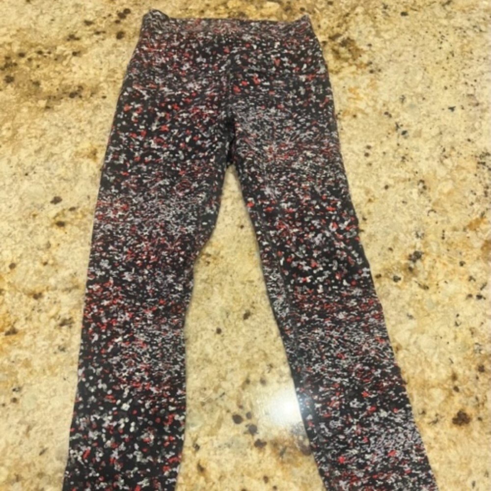 Lululemon Size 6 Align High Rise 25” Leggings Athletic Water Blossom